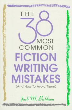 The 38 most common fiction writing mistakes (and how to avoid them)  Cover Image